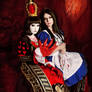 Alice Liddell and Queen of Hearts 3