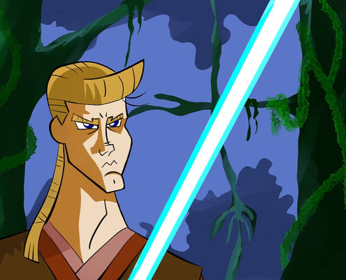 Anakin clone wars cartoons