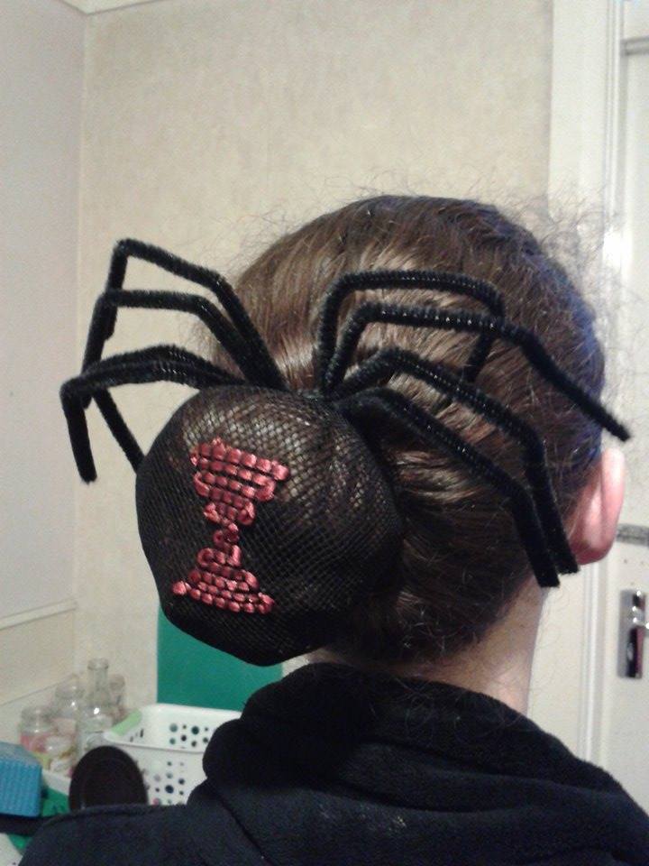 Black Widow hair comb