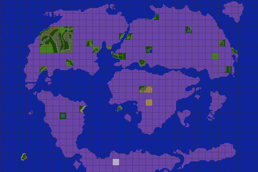 HE-T7C: Overworld Map -Gaiadin- (WIP) by Jacob-Cross