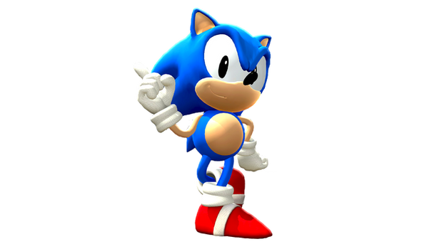 Classic Sonic Render