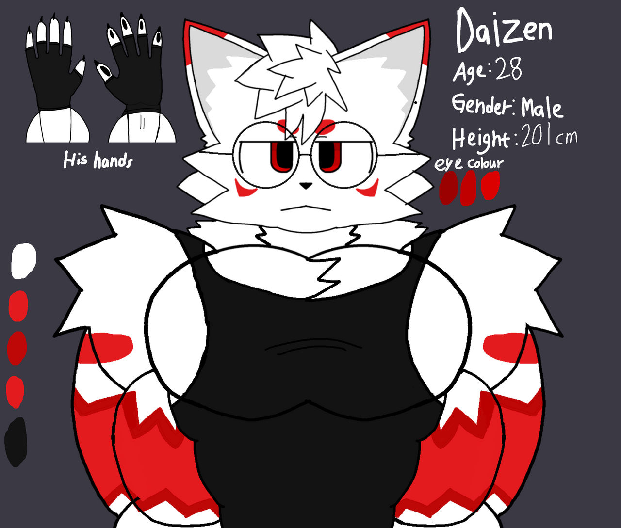 (Buff Furry OC Character) Daizen by mcgram198 on DeviantArt
