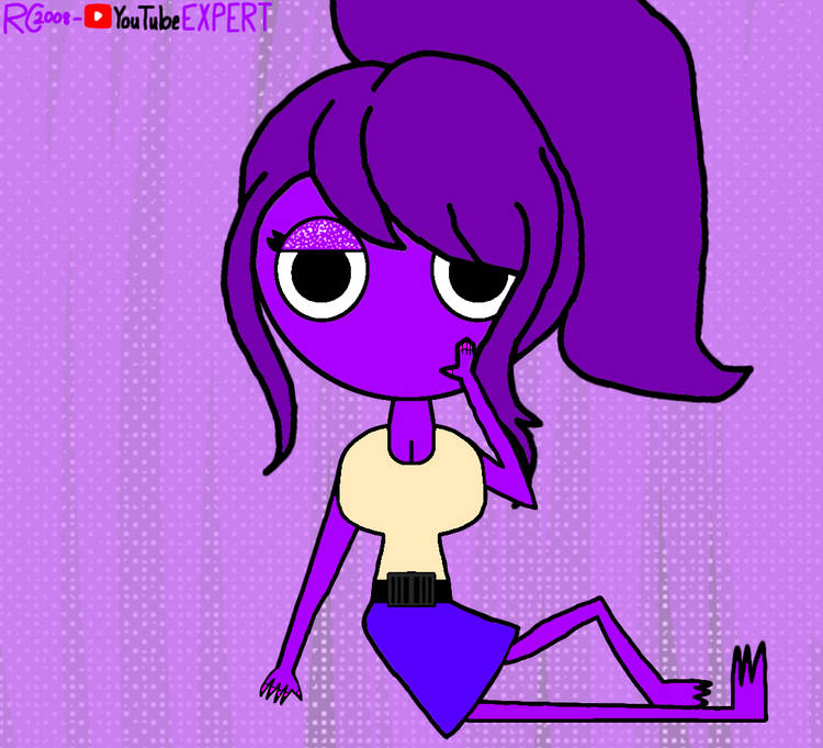 Rainbow friends purple (redesign) by Polisheed on DeviantArt