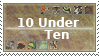 10 Under 10 Stamp by hell0z0mbie