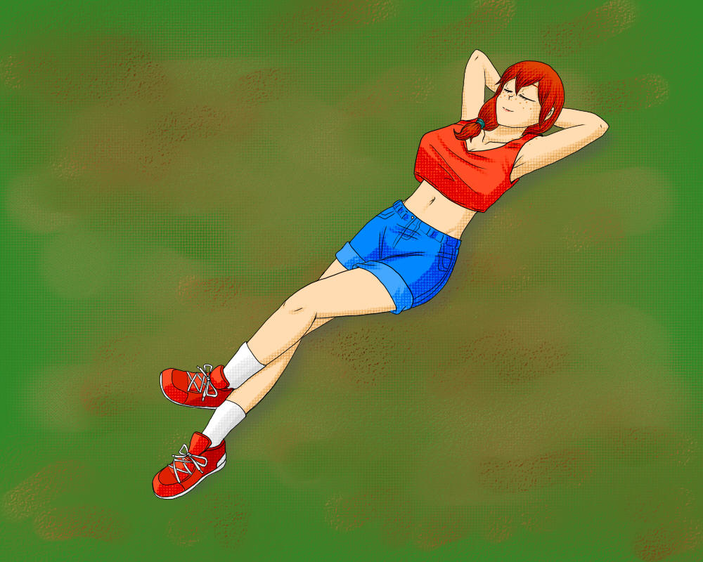 Lori relaxing by Nairod103098 on DeviantArt