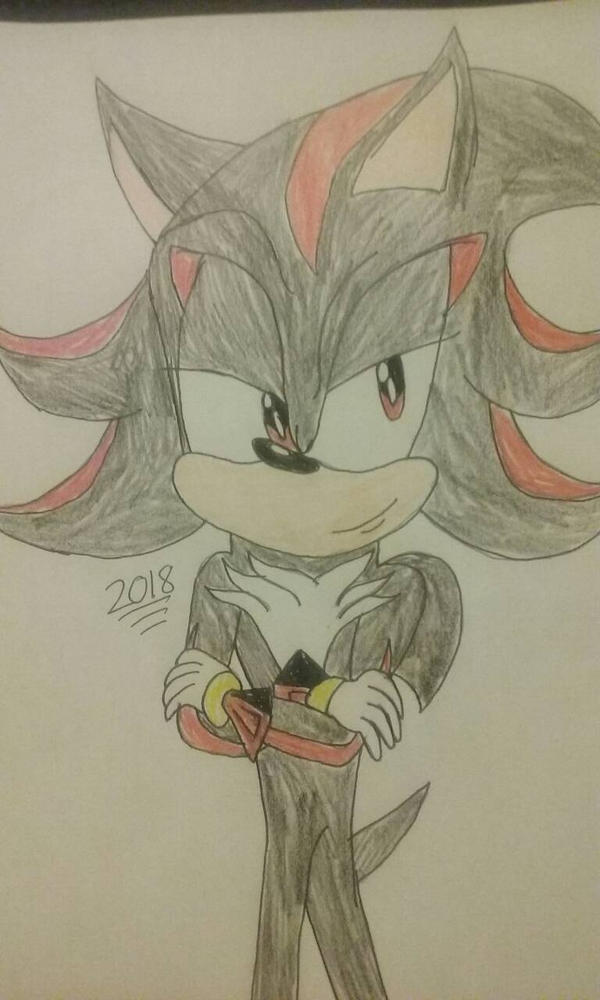 Shadow the hedgehog by DarkHeartAura on DeviantArt