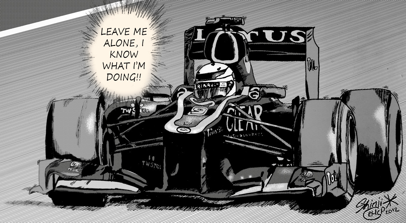 Leave me Alone - Raikkonen manga 2