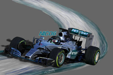 Mercedes W06 - Nico6