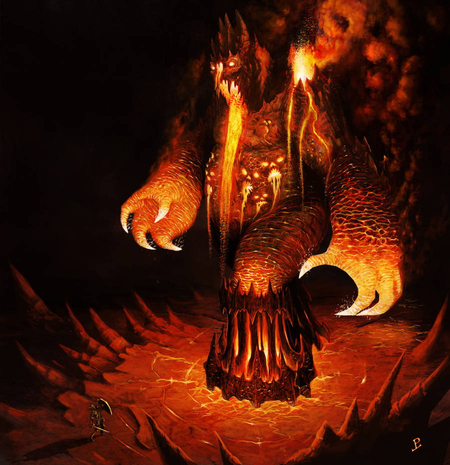 The Fire Colossus by LyntonLevengood
