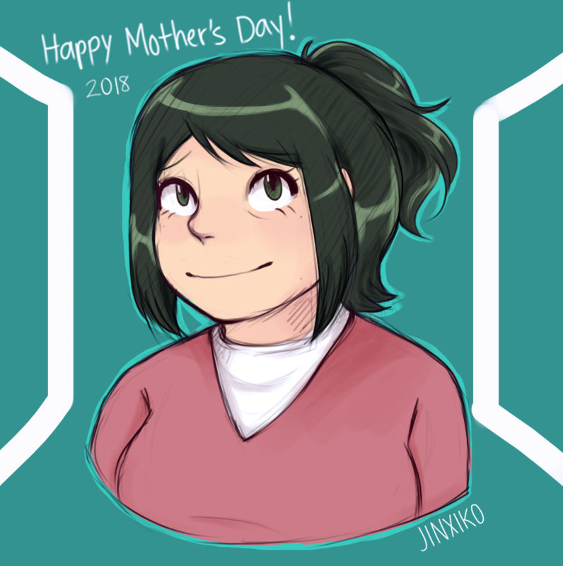 Inko Midoriya by Jinxiko on DeviantArt