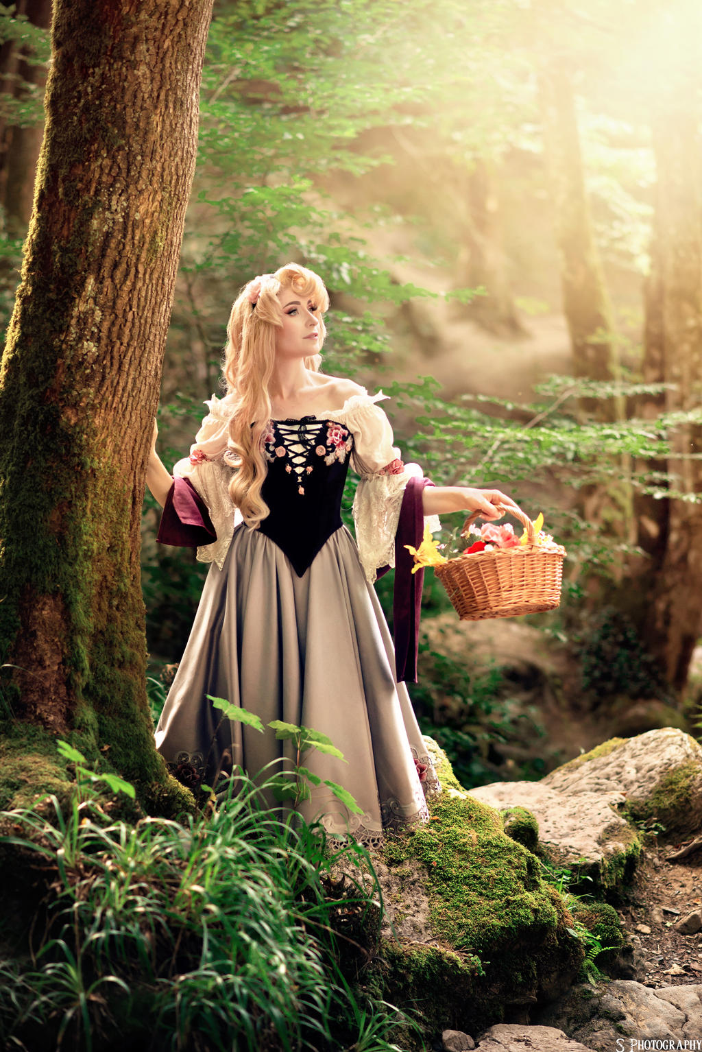 princess aurora forest dress Comfortable Dress-Ups