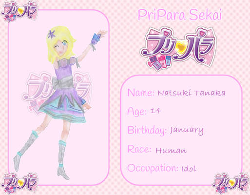 PriPara sekai App- Natsuki