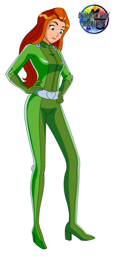 Sam Renders Totally Spies - Sam - Render by Moresense on DeviantArt