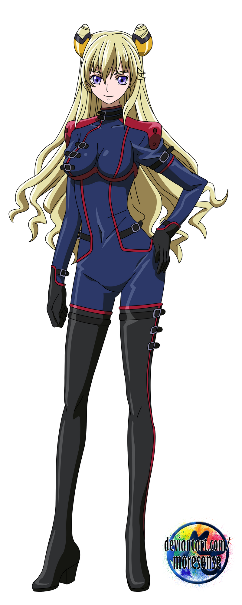 Leila Malcal - Code Geass - Render v2 by Moresense on DeviantArt