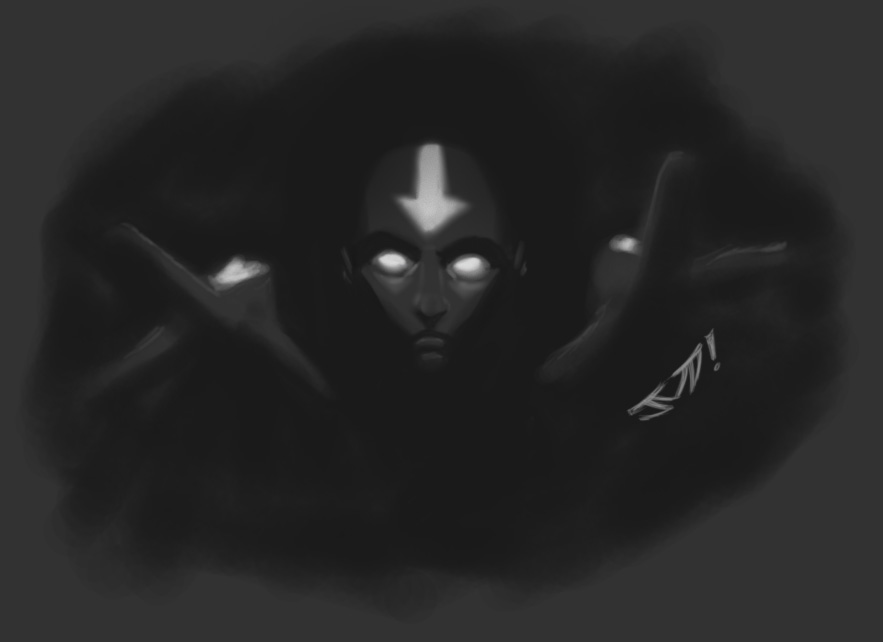 Aang Paint study