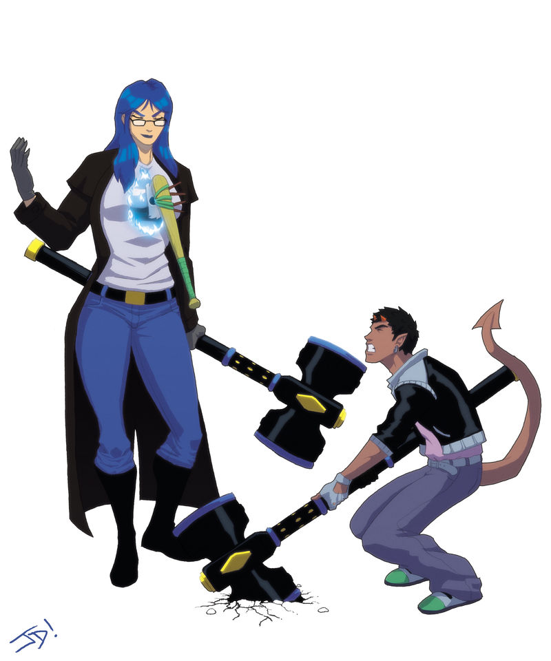 Arona and Rodyle Commission by JoeMDavis on DeviantArt