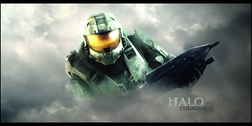 Halo Colourised