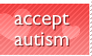 #REDinstead Autism Acceptance Stamp