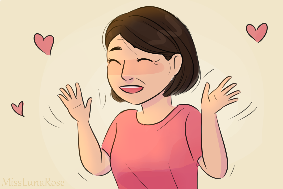 Noelle Happy Stimming by MissLunaRose on DeviantArt