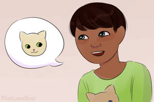 SDW Teddy Loves Cats!