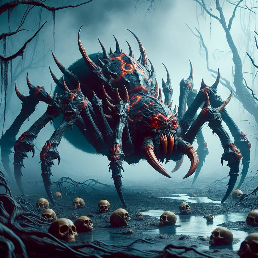 Monster Spider 1 by NamenloserSchatten on DeviantArt