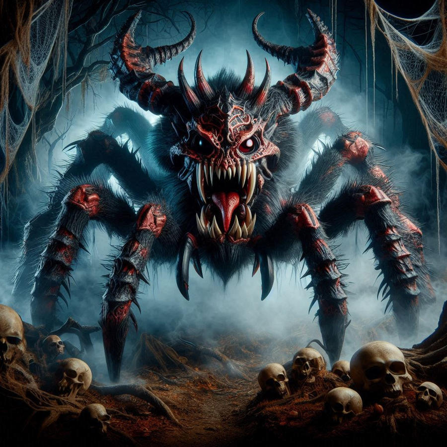 Abstract Spider Monster Monster Spider 3 by NamenloserSchatten on DeviantArt