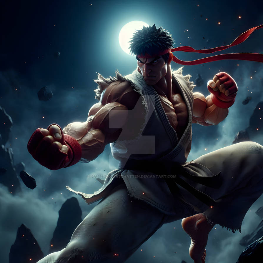 Front Facing Ryu Ryu 1 by NamenloserSchatten on DeviantArt