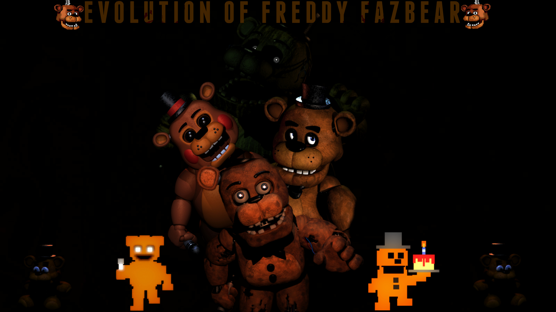 FIVE NIGHTS AT FREDDY'S 2 Video Game Movie Poster by TheDarkRinnegan on  DeviantArt