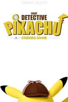 Great Detective Pikachu Movie Poster