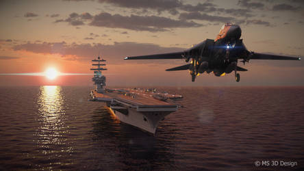 Sunset Carrier Launch