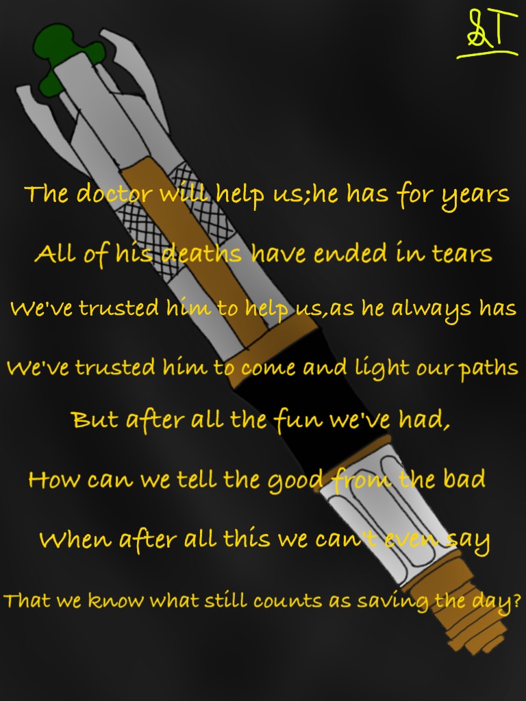 Another Doctor Who Poem