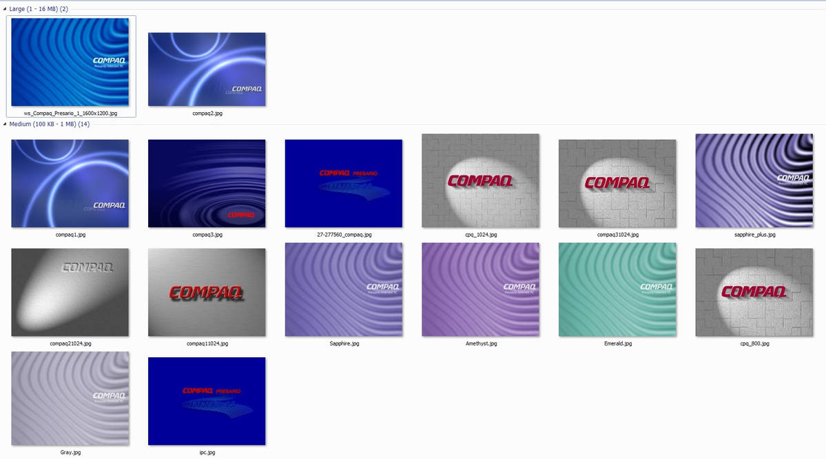 Compaq Computer Colors Classic Compaq wallpapers pack by Connor9565 on DeviantArt