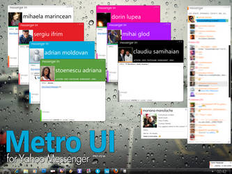 Metro UI for Yahoo Messenger