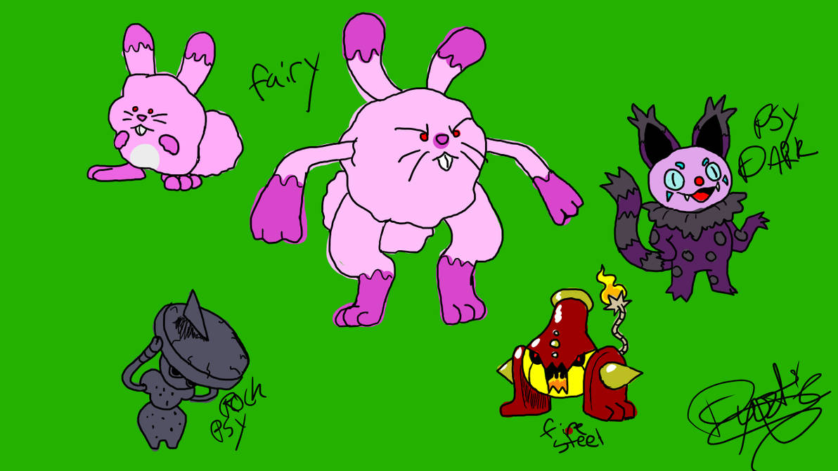 Muppet Fakemon more fakemon doodles by DustieDaKid on DeviantArt