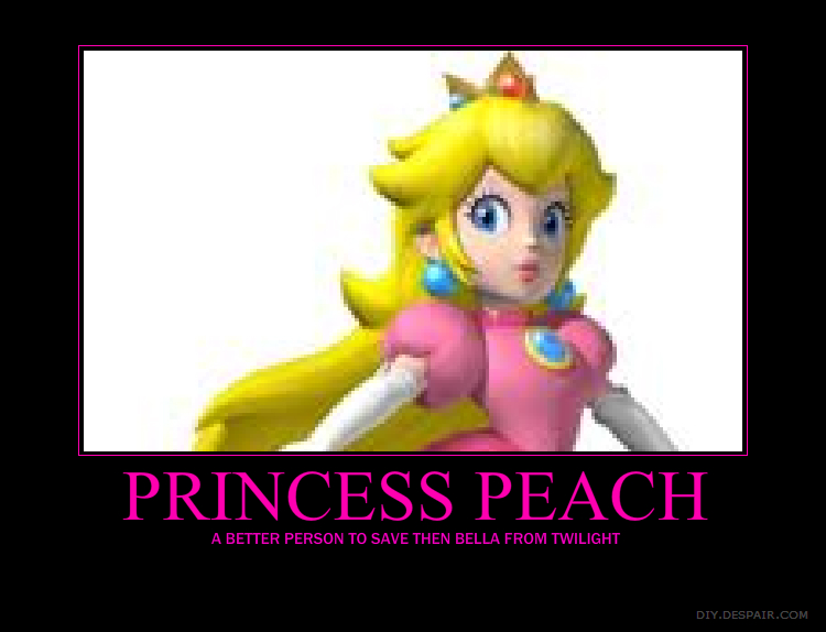 princess peach demotivaitional