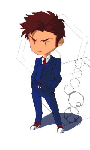 Chibi Tenth Doctor