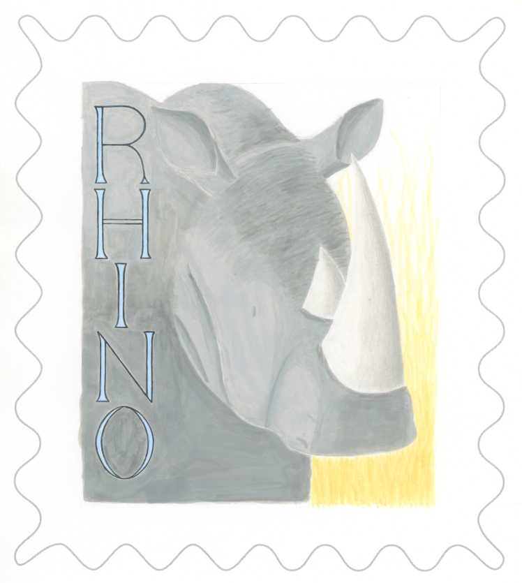 Rhino Stamp