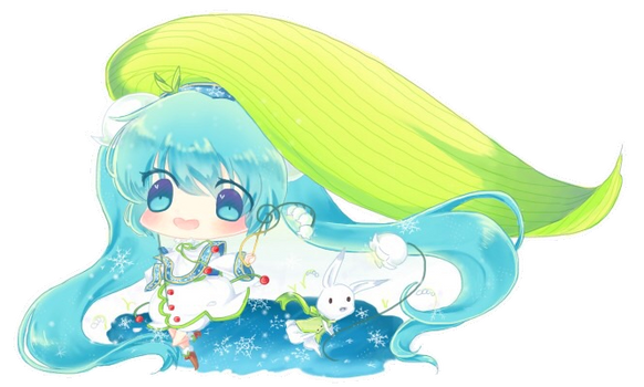 Cheebi l Snow Miku 2015