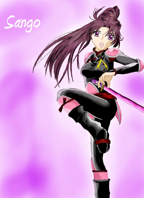 Sango Pretty Sango fanart by chrrysakura16 on DeviantArt