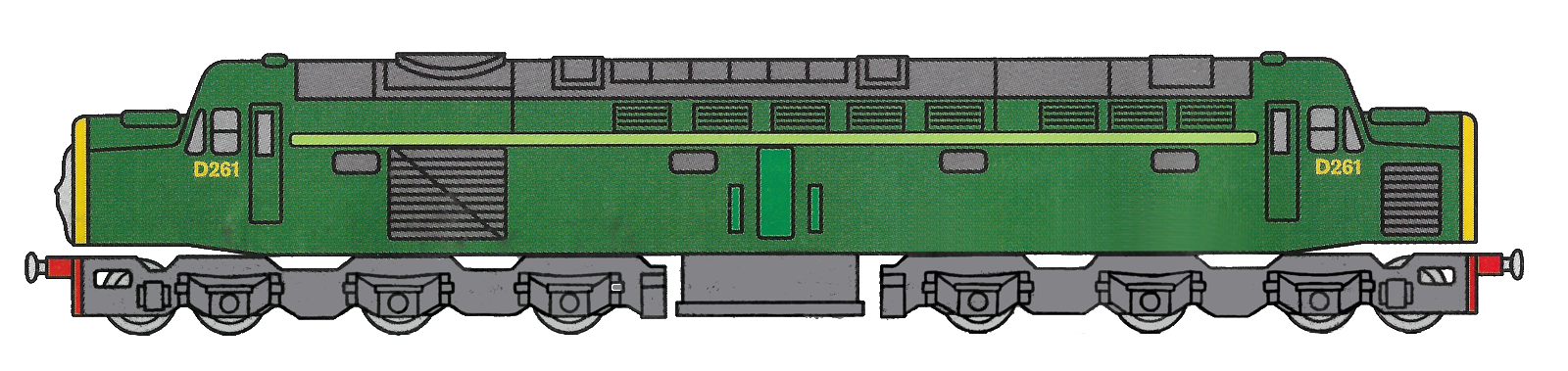 D261 (Class 40) Promo Art Sideview by AidenKwonProductions on DeviantArt