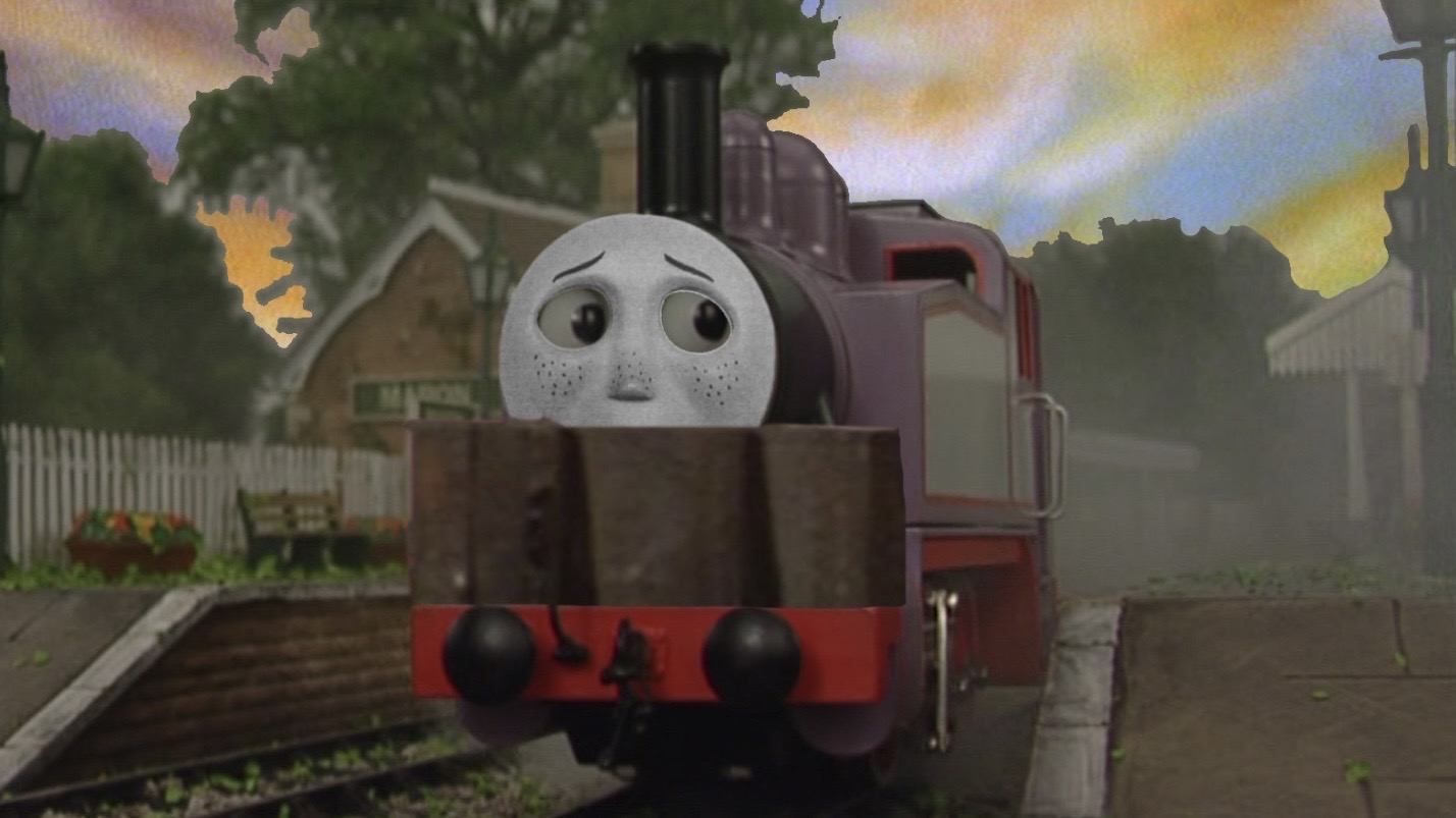 Rusty Sodor Sodor Fallout AU - Rosie (Pink) by AidenKwonProductions on DeviantArt