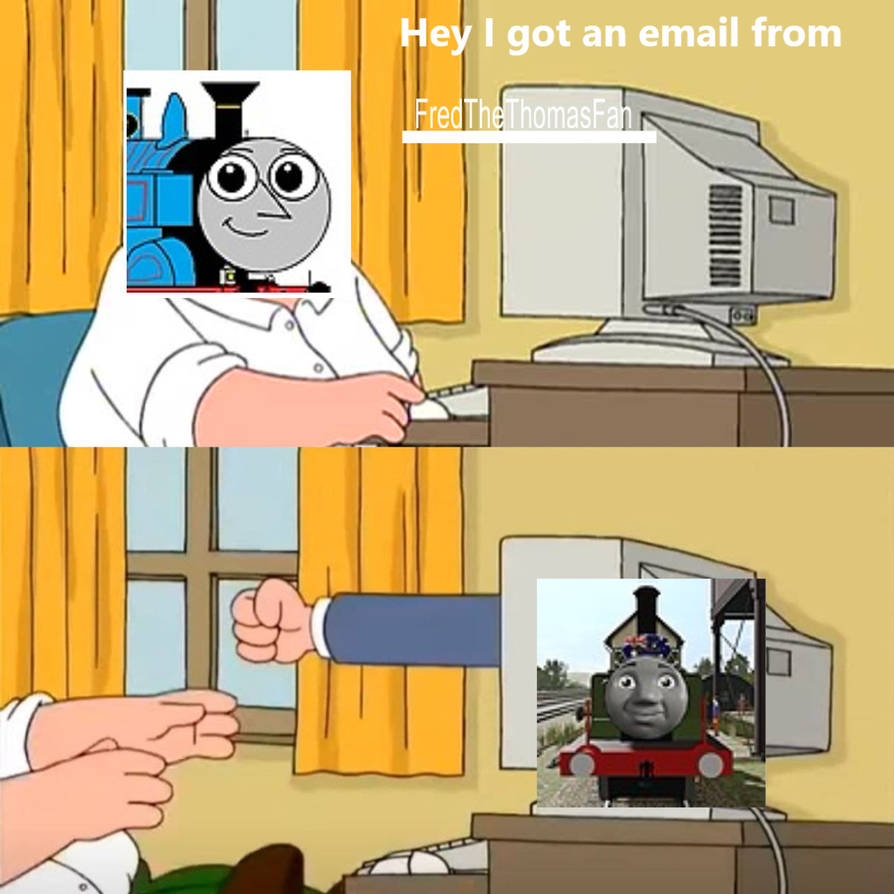 JoeyInSully gets email punched by FredTheThomasFan by ...