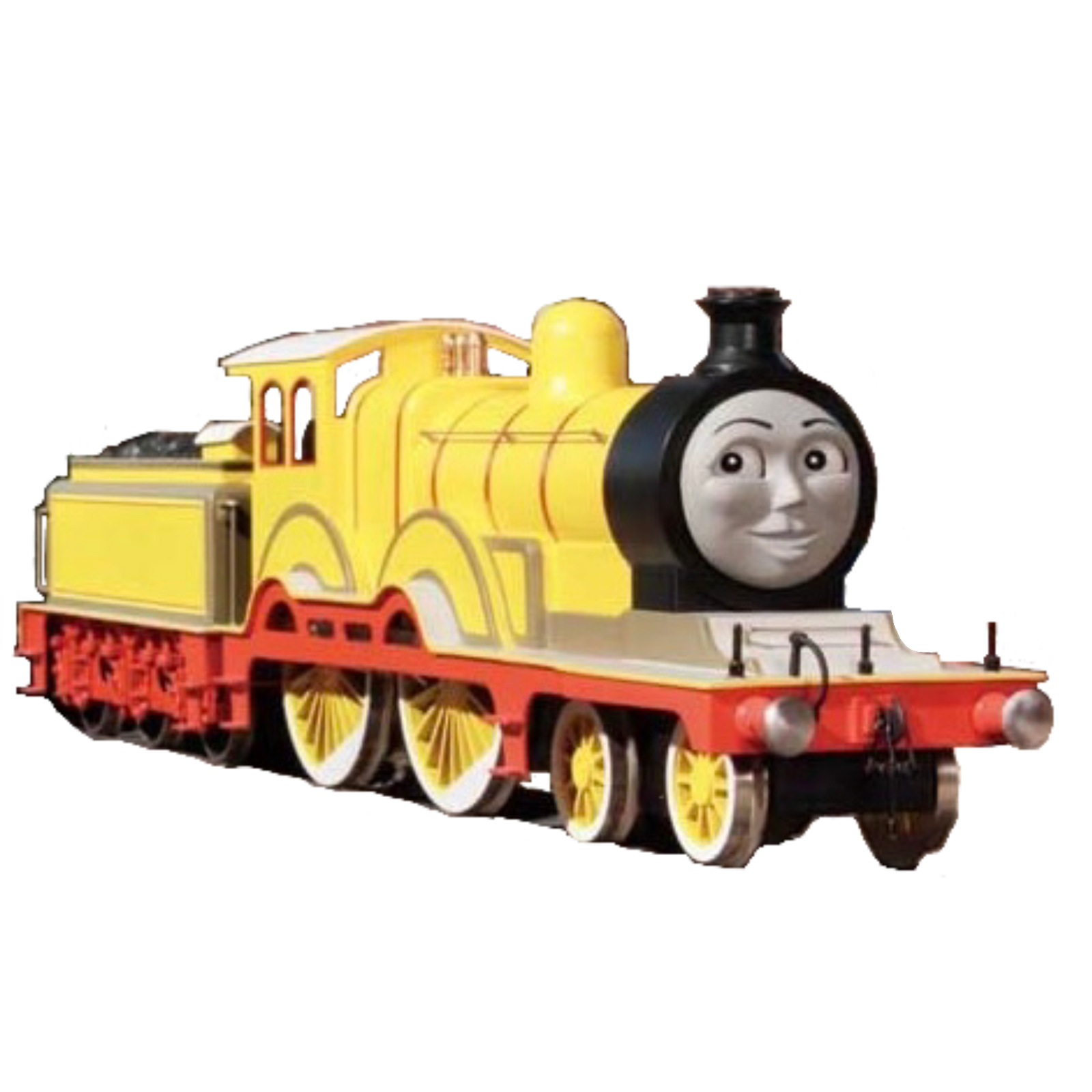 Molly The Yellow Engine Transparent by AidenKwonProductions on