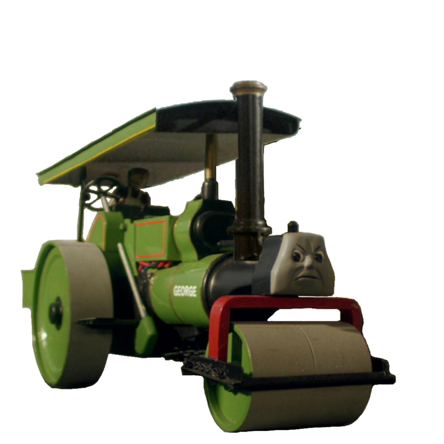 George The Steamroller Transparent by AidenKwonProductions on DeviantArt