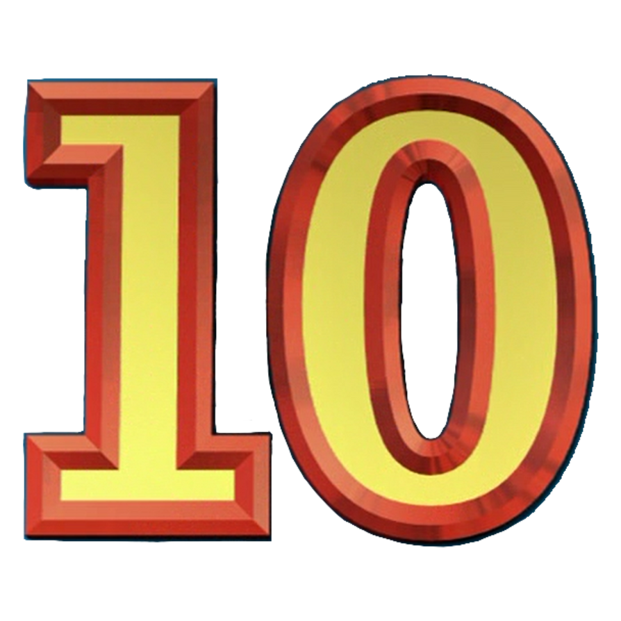 Number Ten Transparent by AidenKwonProductions on DeviantArt