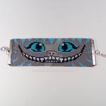 Cheshire Cat Beaded Wrist Cuff by CarrieBea