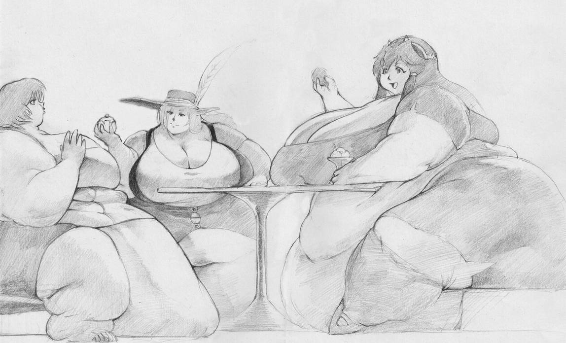 Fat threesome. Ssbbw рисунок карандашом. Ssbbw Cajun большой живопись.