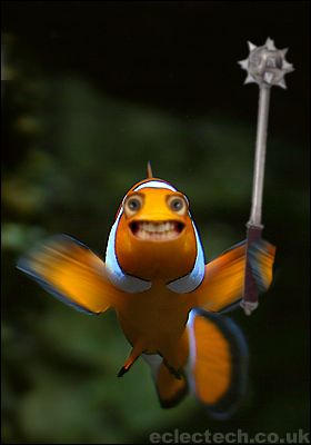 Nemo goes postal by Robopoop on DeviantArt