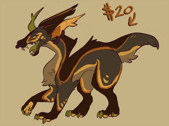 $20 Dragon design for sale! (OPEN)