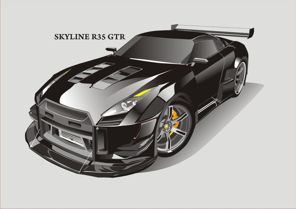 Skykine R35 Skyline R35 by Dandjougar on DeviantArt